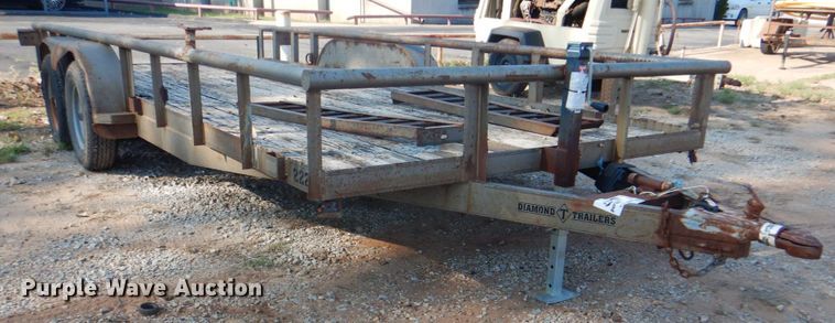 image for item DG1709 2008 Diamond T  utility trailer