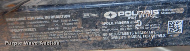 image for item DG1715 2009 Polaris Ranger 700 Crew  utility vehicle