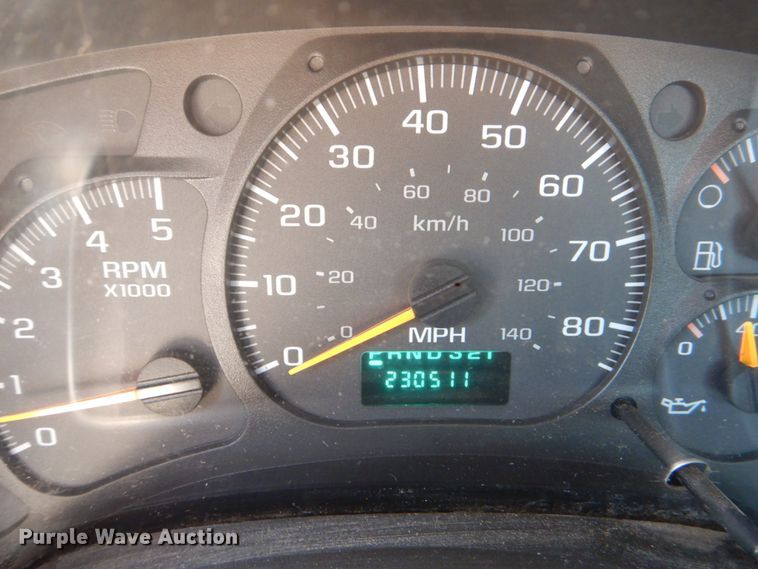 image for item DJ0787 2006 GMC C5500  flatbed truck