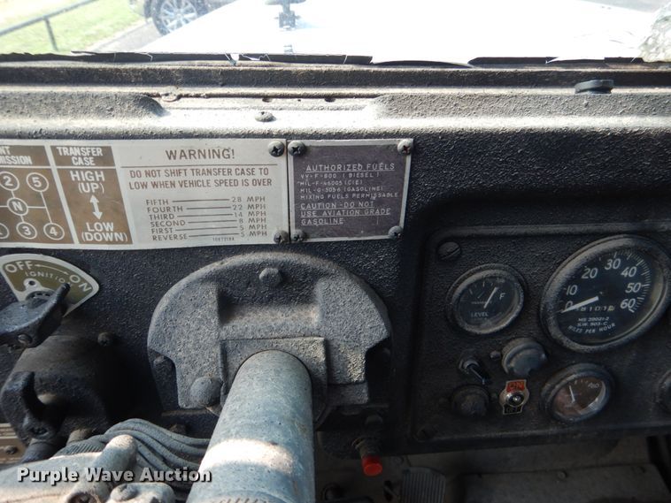 image for item DL4996 1989 Kaiser Jeep M35A2  box truck