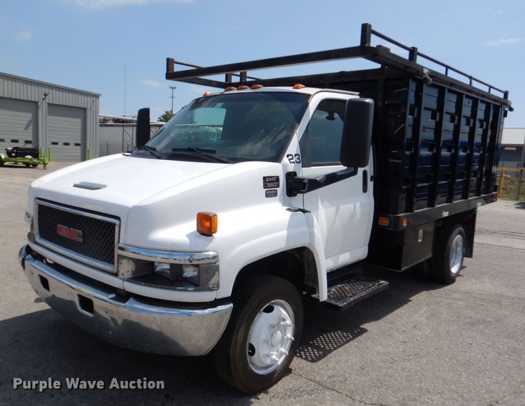image for item DM0049 2006 GMC C5500  flatbed truck