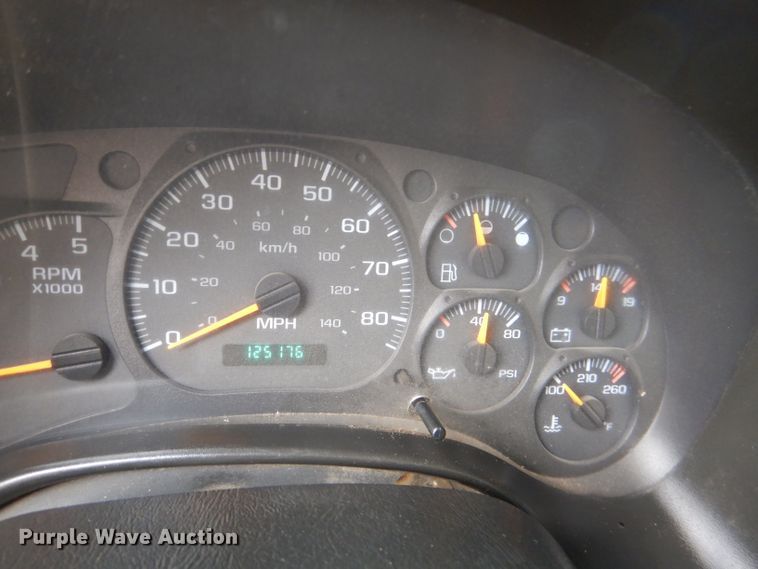 image for item DM0049 2006 GMC C5500  flatbed truck