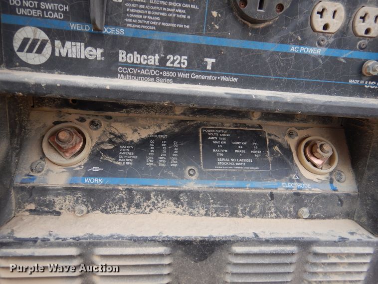 image for item DM1478 (2) Miller welder/generators