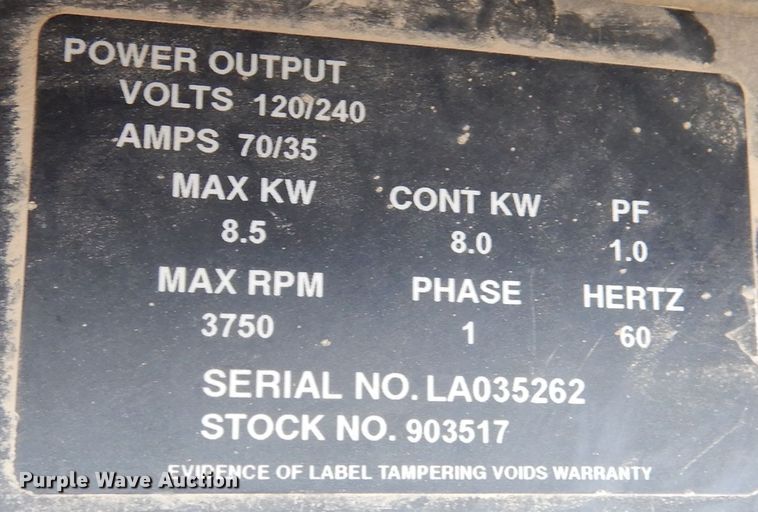 image for item DM1478 (2) Miller welder/generators