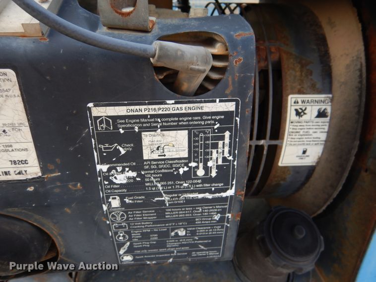 image for item DM1478 (2) Miller welder/generators