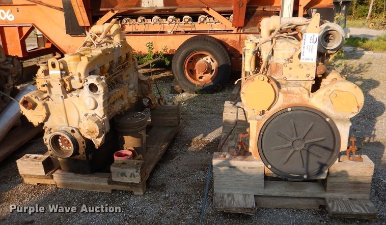 image for item DM1481 (2) Caterpillar 3406 engines