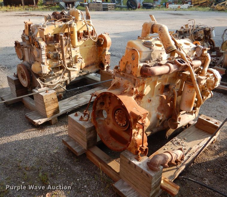 image for item DM1481 (2) Caterpillar 3406 engines