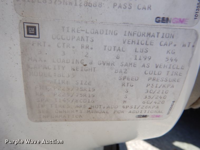 image for item DM6430 1992 Chevrolet Caprice Wagon