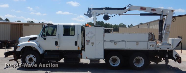 image for item DM6431 2010 International 7400  utility / service truck