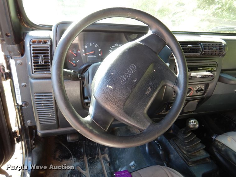 image for item DM6434 2004 Jeep Wrangler  SUV