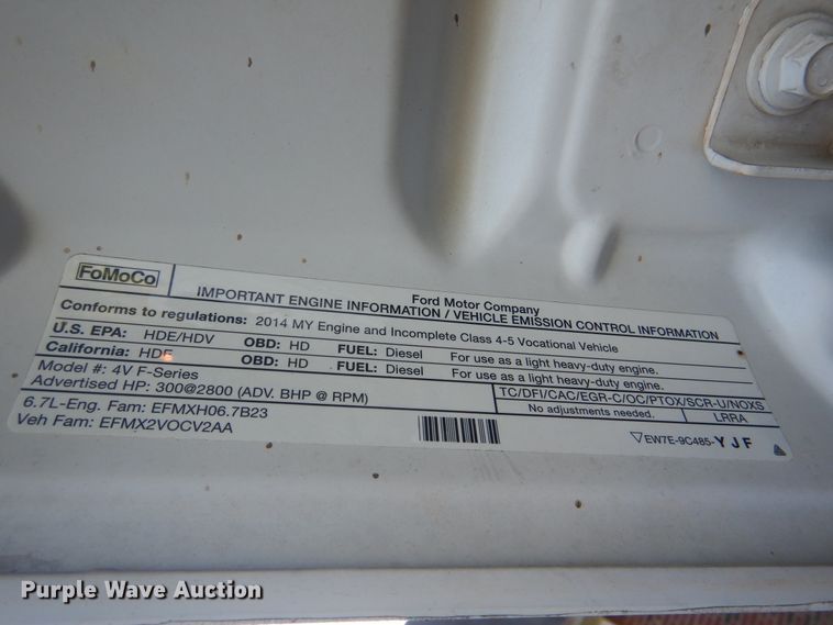 image for item DM6435 2014 Ford F450 Super Duty  Crew Cab flatbed truck