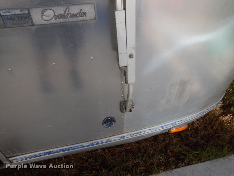 image for item DM6436 1975 Airstream Overlander  camper