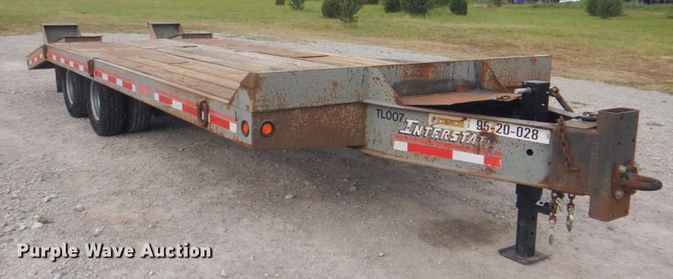 image for item HT9395 2005 Interstate 20DT  equipment trailer