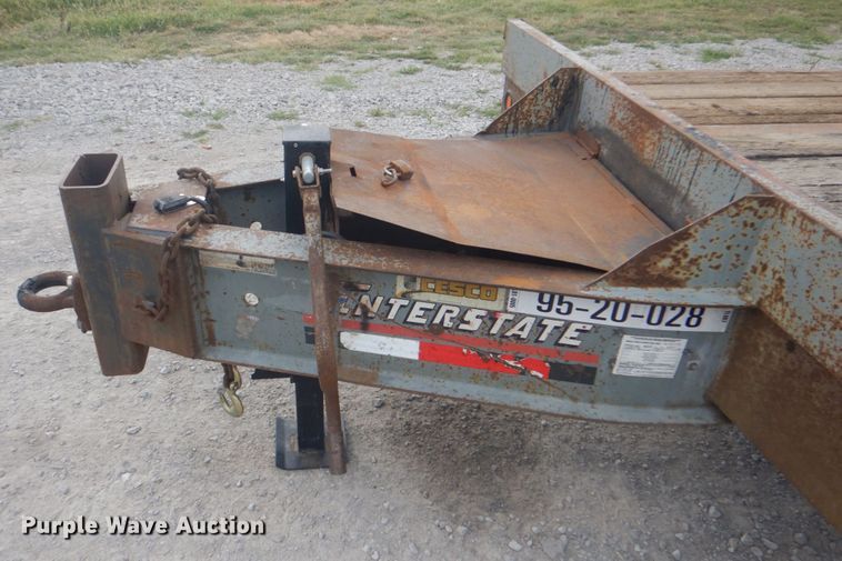 image for item HT9395 2005 Interstate 20DT  equipment trailer