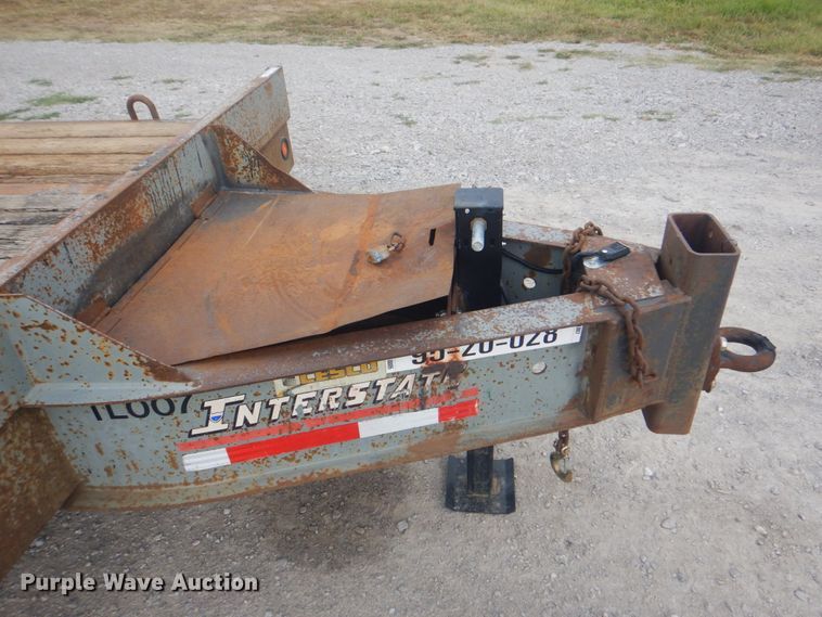 image for item HT9395 2005 Interstate 20DT  equipment trailer