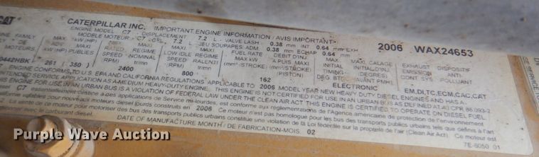 image for item HT9421 2006 Ford F650 Super Duty XLT  flatbed truck