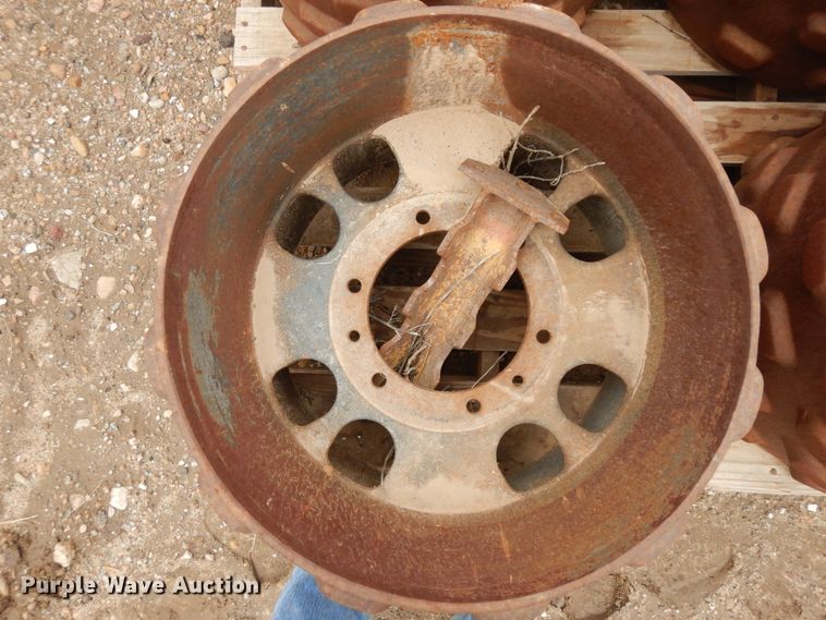 image for item ID9867 (4) Wacker padfoot trench compactor drums