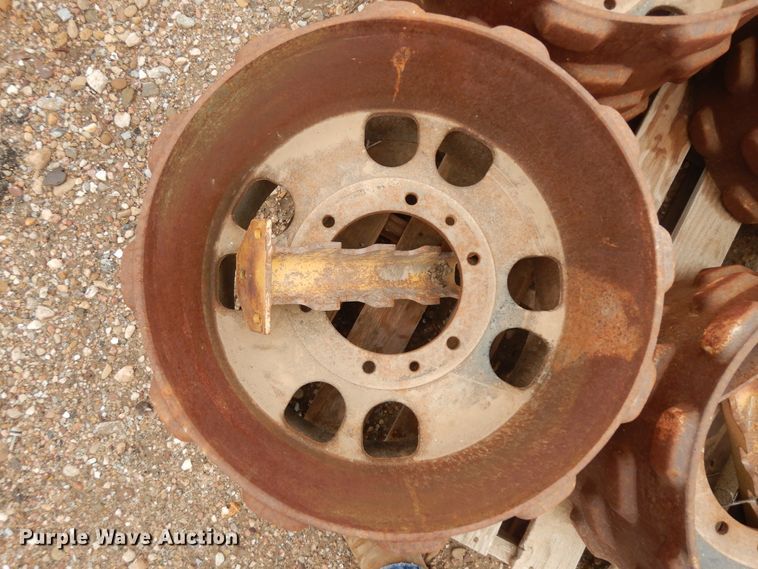 image for item ID9867 (4) Wacker padfoot trench compactor drums