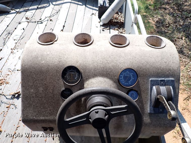 image for item IN9597 1989 Bass Buggy  pontoon boat