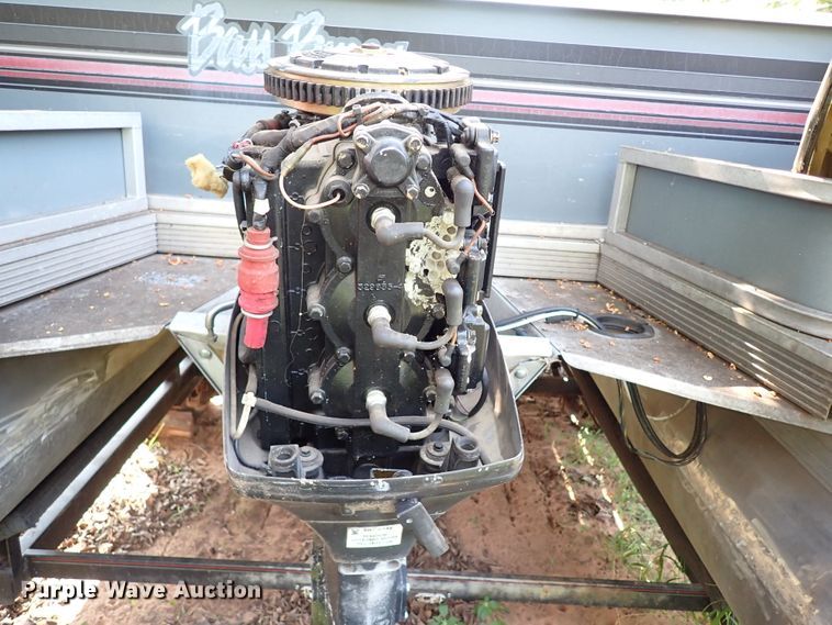 image for item IN9597 1989 Bass Buggy  pontoon boat