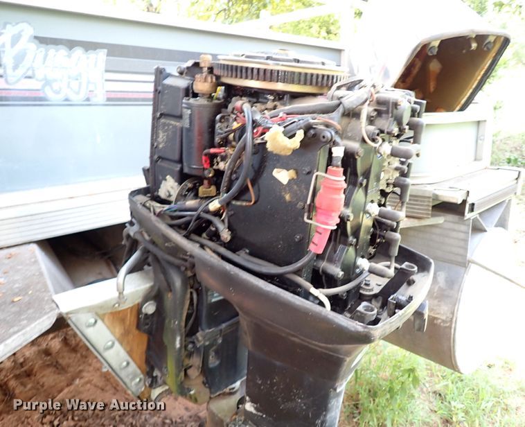 image for item IN9597 1989 Bass Buggy  pontoon boat