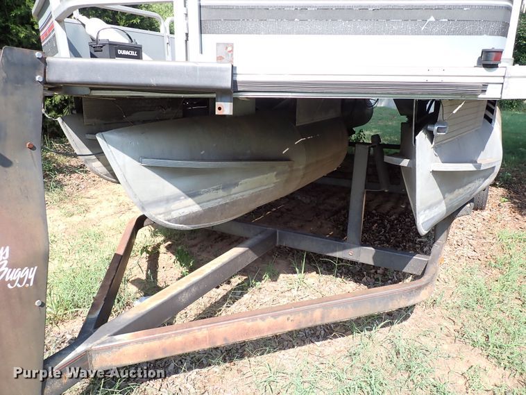 image for item IN9597 1989 Bass Buggy  pontoon boat