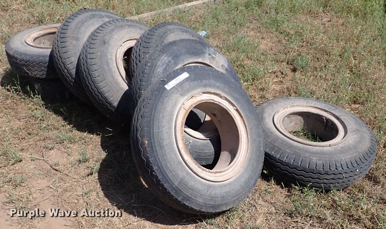 image for item IN9648 (8) 7.50-15 tires