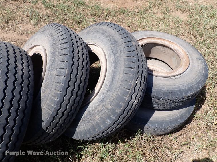 image for item IN9648 (8) 7.50-15 tires