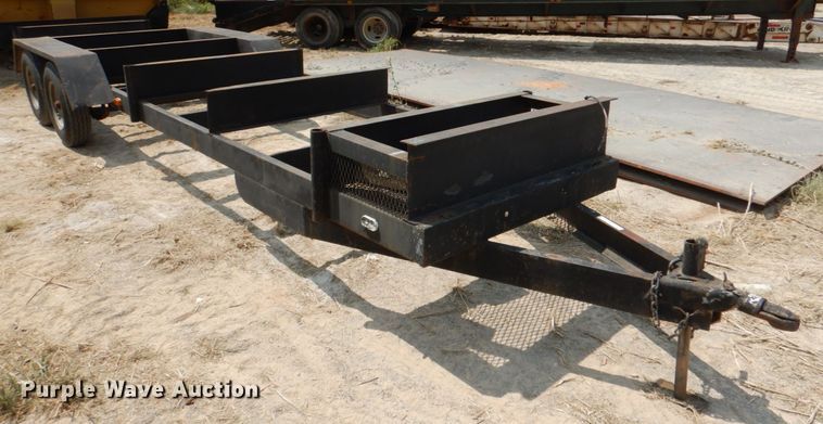 image for item IR9073 Shop built utility trailer
