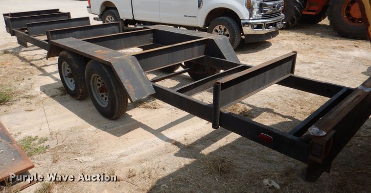 image for item IR9073 Shop built utility trailer