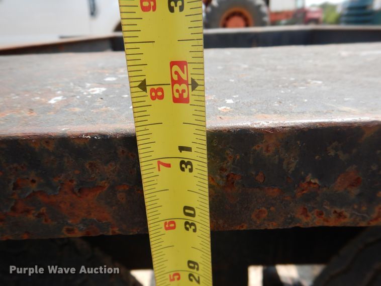 image for item IR9073 Shop built utility trailer