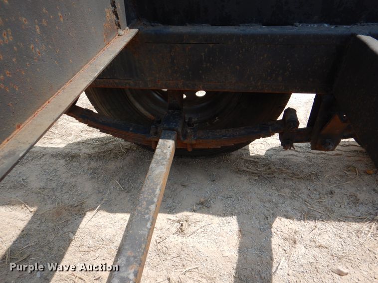 image for item IR9073 Shop built utility trailer