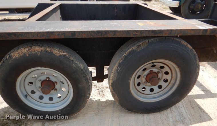 image for item IR9073 Shop built utility trailer