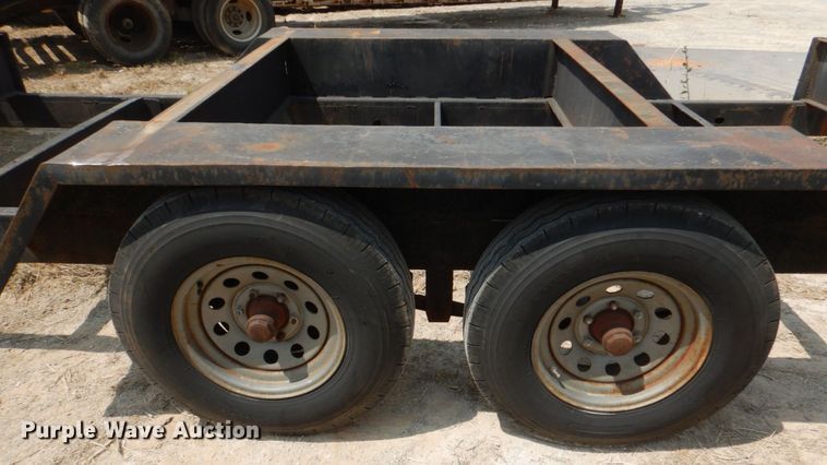 image for item IR9073 Shop built utility trailer