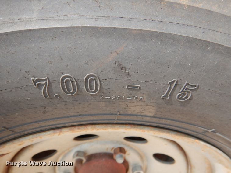 image for item IR9073 Shop built utility trailer