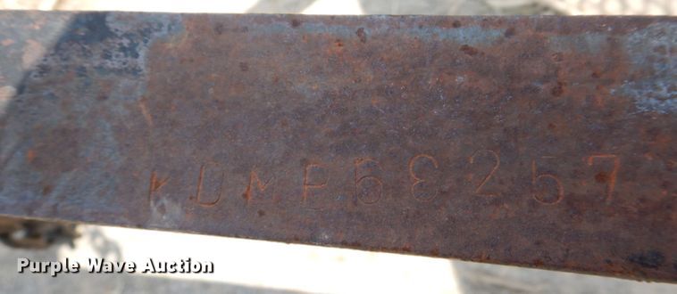 image for item IR9073 Shop built utility trailer