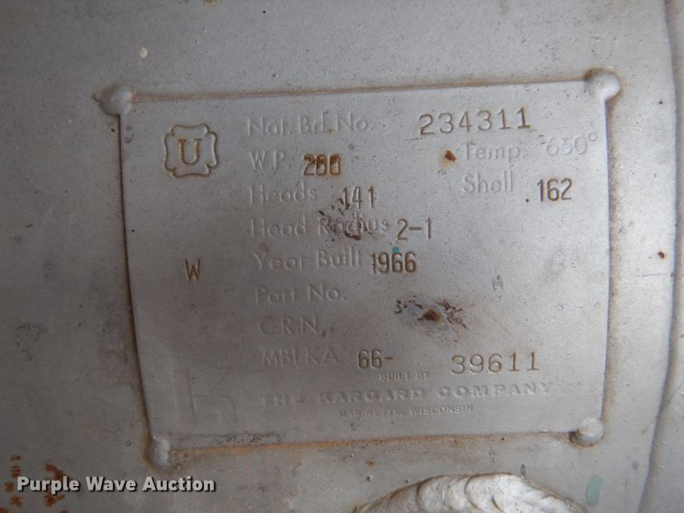 image for item IR9076 1966 Kargard  air compressor