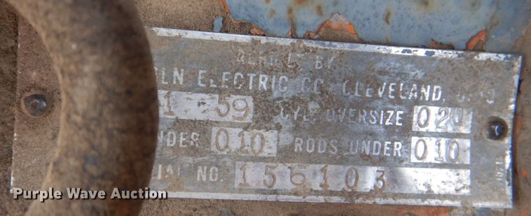 image for item IR9082 1960 Lincoln SA-200  welder