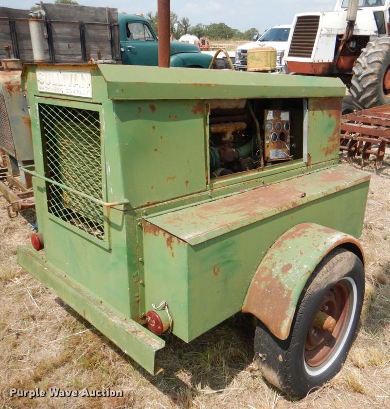 image for item IR9084 1967 Sullivan  air compressor