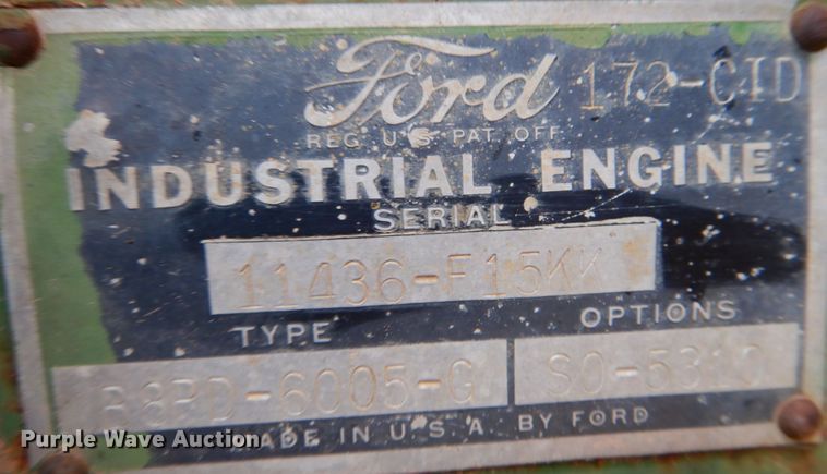 image for item IR9084 1967 Sullivan  air compressor