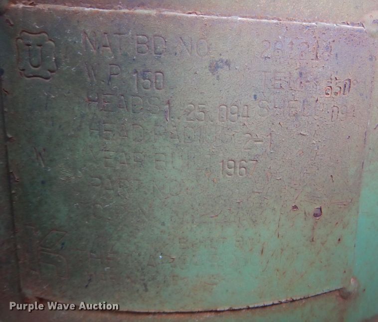 image for item IR9084 1967 Sullivan  air compressor