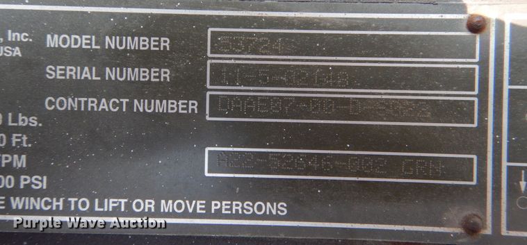 image for item IR9086 DP 53724  winch