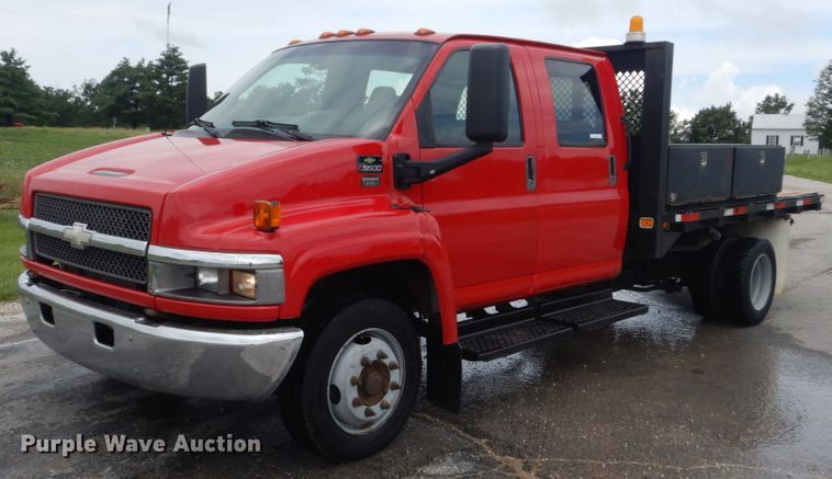 image for item IT9247 2006 Chevrolet C5500  flatbed truck