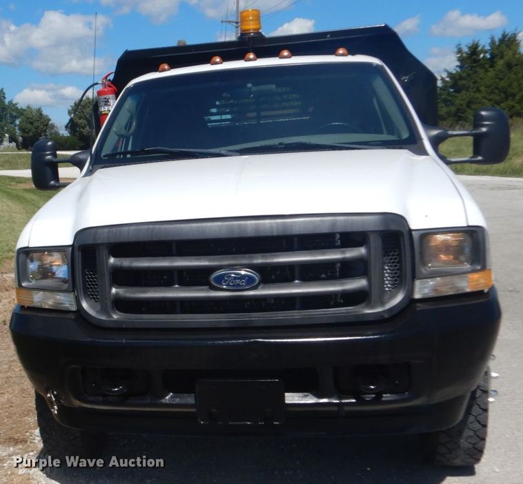 image for item JG9150 2002 Ford F550 Super Duty XL  dump truck