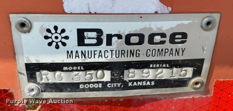 image for item JQ9661 Broce Broom RC-350  broom