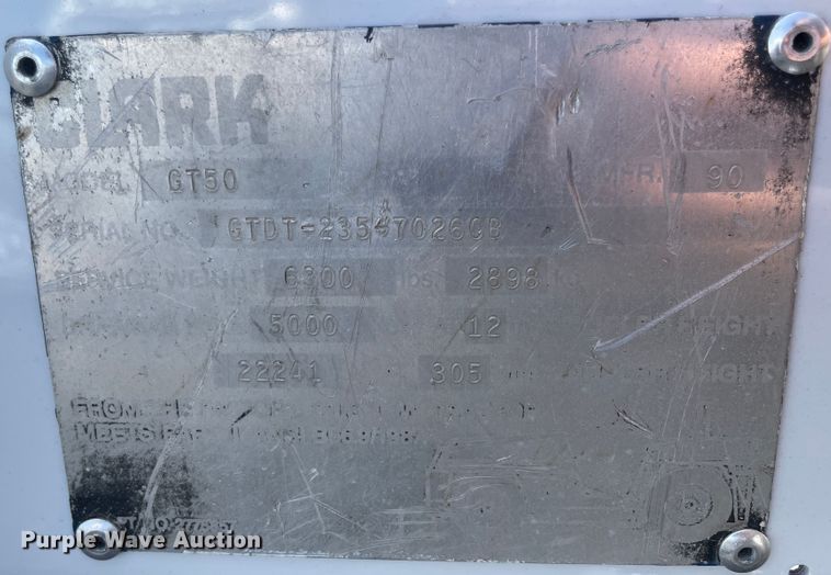 image for item JQ9692 Clark GT50  tug