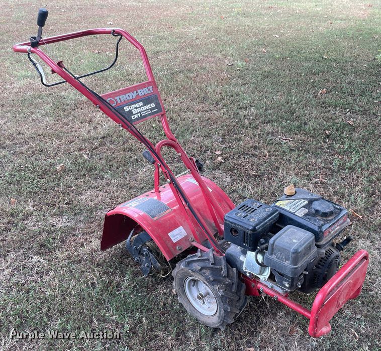 image for item JQ9701 Troy-Bilt Super Bronco CRT rear tine tiller