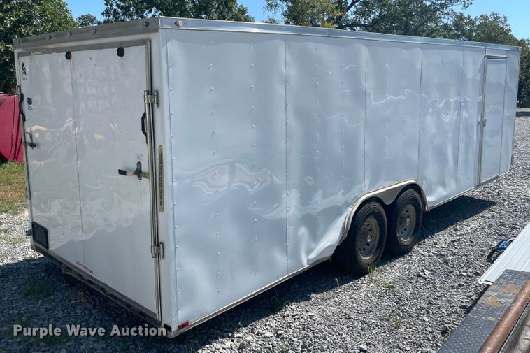 image for item JQ9710 2019 Spartan  enclosed cargo trailer