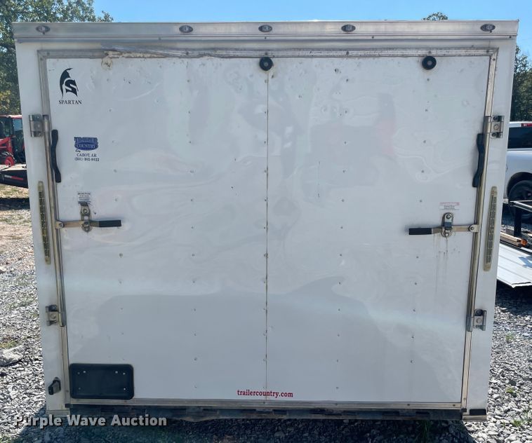 image for item JQ9710 2019 Spartan  enclosed cargo trailer