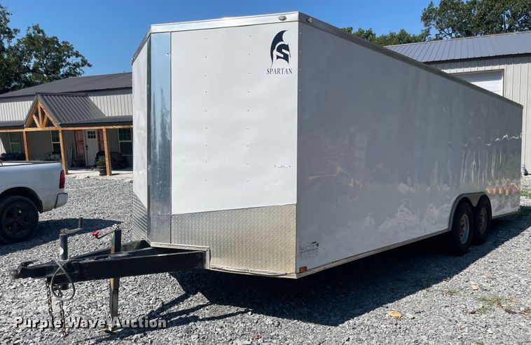 image for item JQ9710 2019 Spartan  enclosed cargo trailer